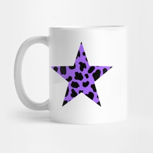 Cow Print On Purple Mug